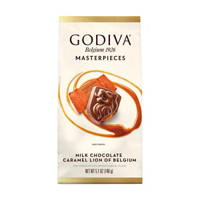 Godiva Masterpieces Milk Chocolate Caramel Lion of Belgium