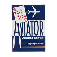 Aviator Jumbo Font Playing Cards