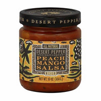 Desert Pepper Peach Mango Medium Hot Salsa, 16 oz.