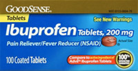 GoodSense Ibuprofen Tablets, 100 Count