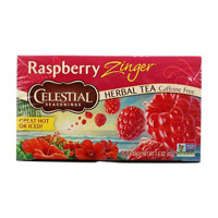 Celestial Seasonings Raspberry Zinger Herbal Tea, 20 Bags