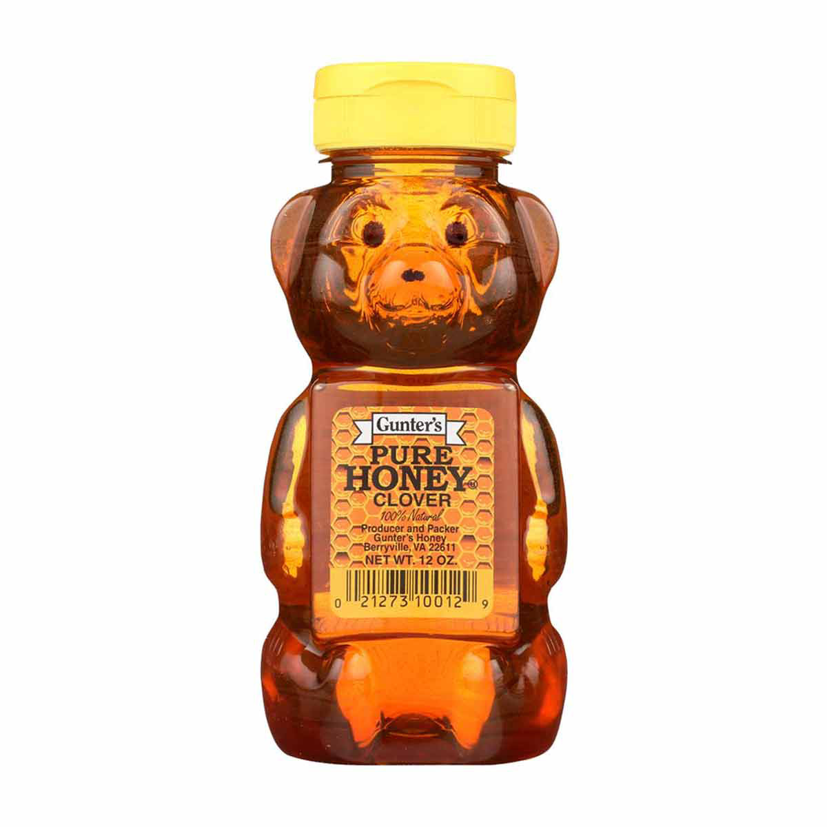 Gunter's Pure Clover Honey Bear, 12 oz.