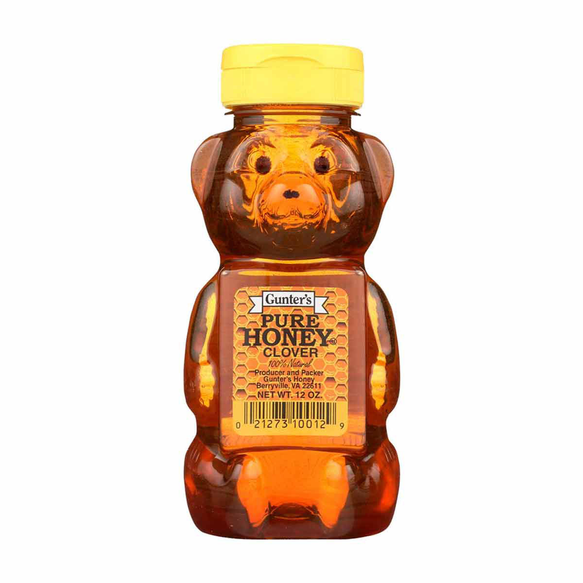 Gunter's Pure Clover Honey Bear, 12 oz.