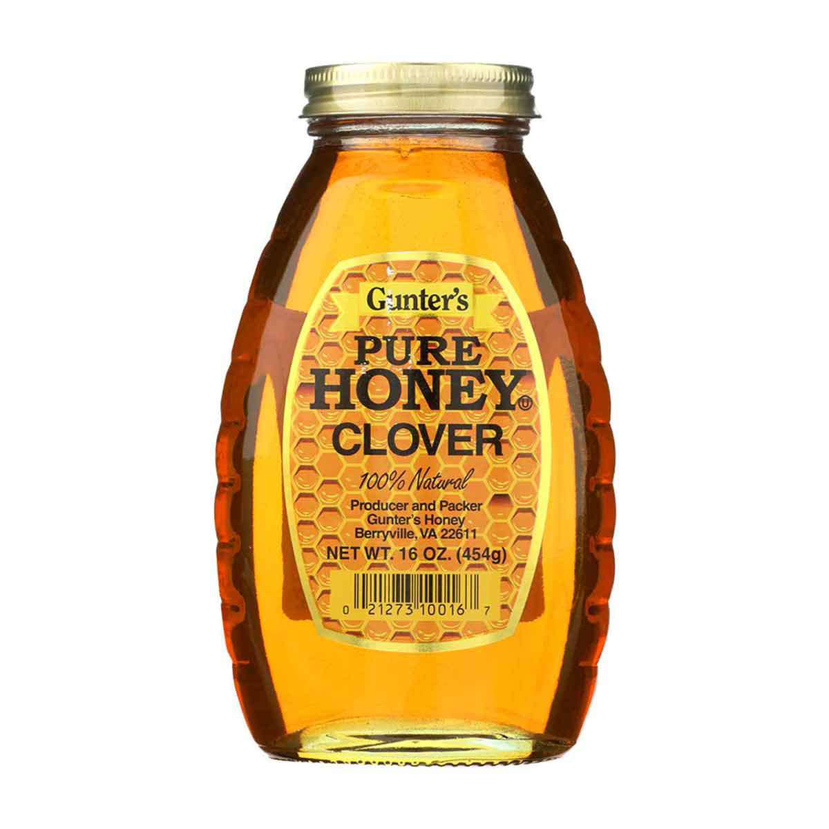 Gunter's Golden Elixir: Pure Clover Honey From Nature's Sweetest Blossoms