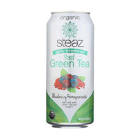 Steaz Organic Blueberry & Pomegranate Iced Green Tea,