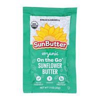 SunButter Organic On The Go Sunflower Butter, 1.1 oz.