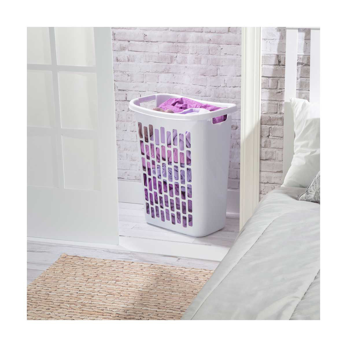 Sterilite Rectangular Open Hamper