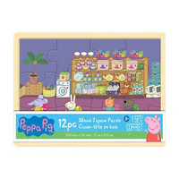 Peppa Pig Wood Jigsaw Puzzle, 13 Pieces