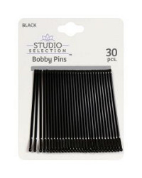 Studio Selection XL Black Bobby Pins Brown, 30 Count