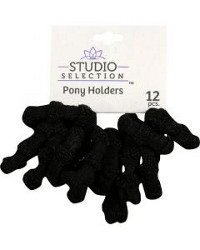 Studio Selection Pony Tail Holders, 12 Count