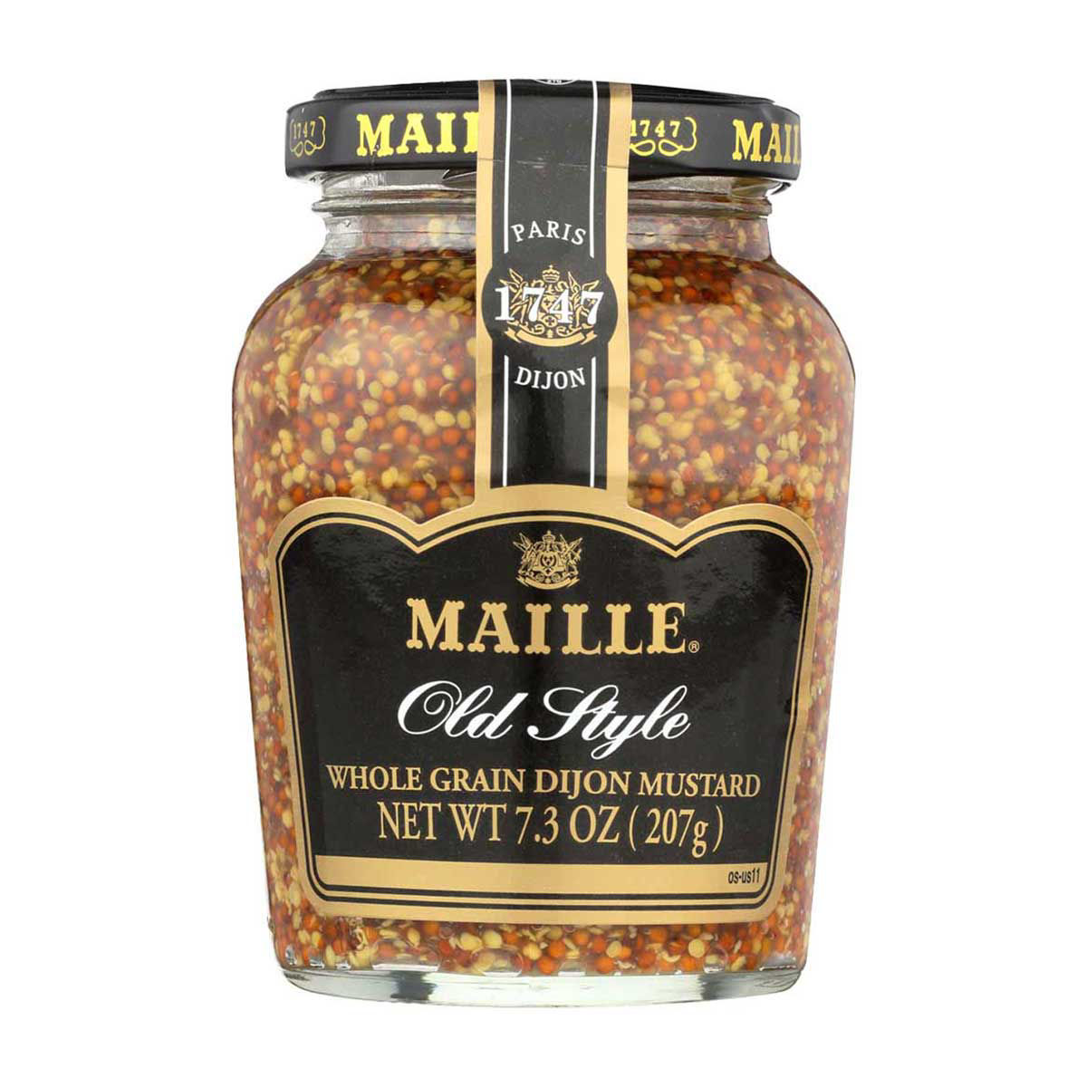 Maille Old Style Whole Grain Dijon Mustard, 7.3 oz.