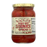Wickles Spicy Red Sandwich Spread, 16 fl. oz.
