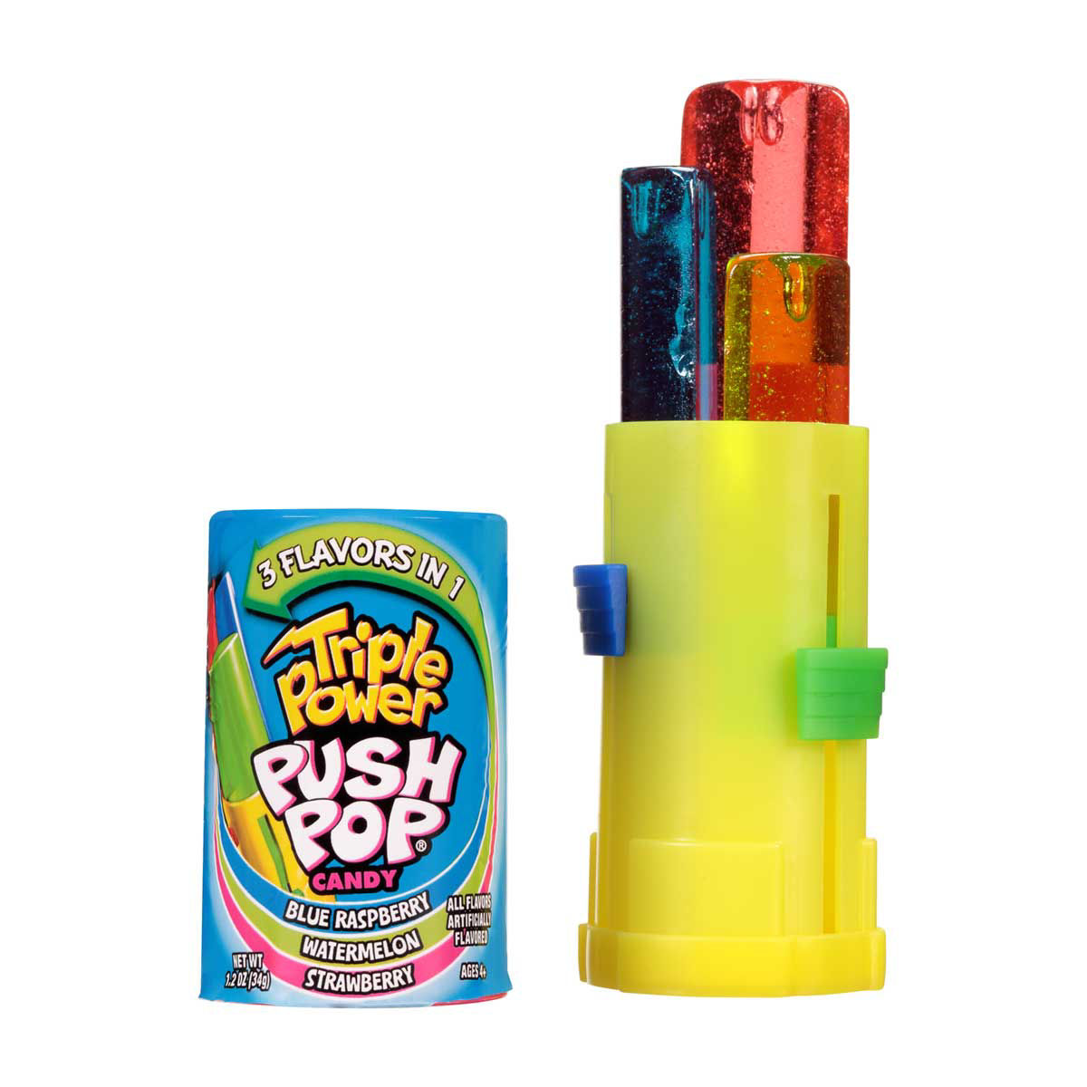 Push Pop Triple Power Candy