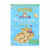 Annie's Homegrown Birthday Cake Graham Crackers, 7.5 oz.
