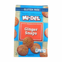 Mi-Del Gluten Free Swedish Style Ginger Snap Cookies,