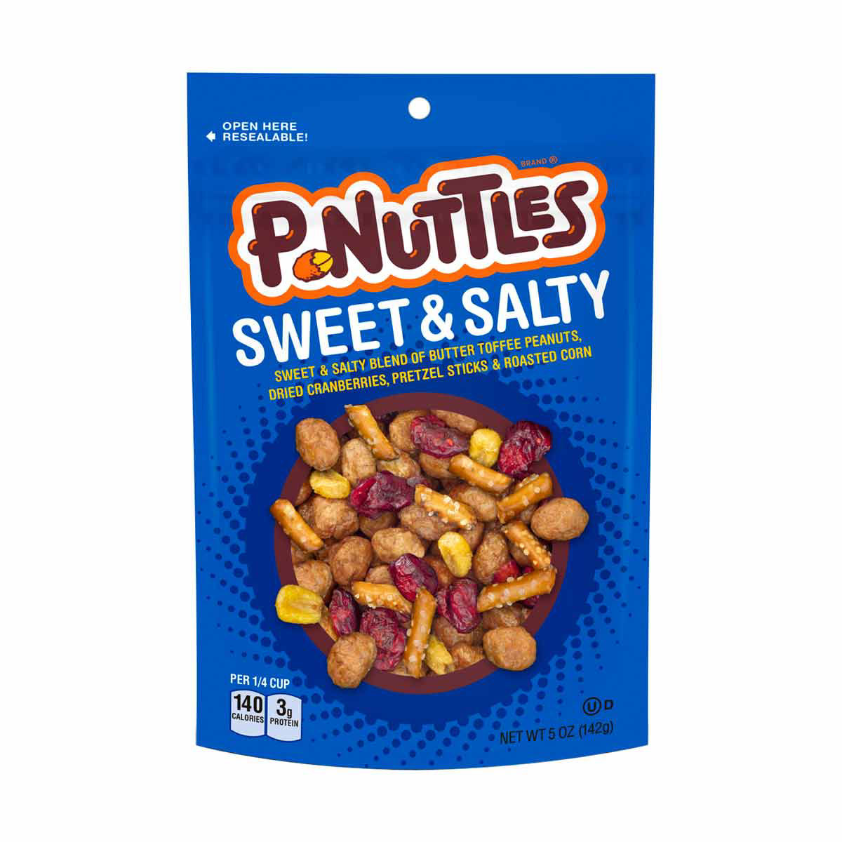 PNuttles Sweet and Salty Snack Mix, 5 oz.