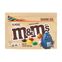M&M's Almond Sharing Size Chocolate Candy Bag, 9.3 oz.