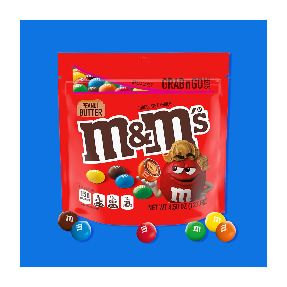 M&M's Peanut Butter Chocolate Candy Peanut Butter