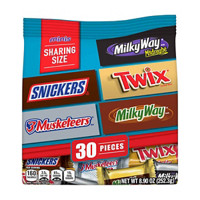 Mars Minis Favorite Chocolate Candy Bars, 8.9 oz.