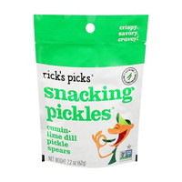 Rick's Picks Cumin-Lime Dill Pickle Spears, 2.2 oz.