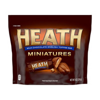 Heath Milk Chocolate English Toffee Bar Miniatures, 8