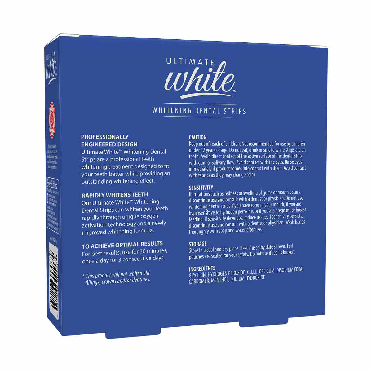 Ultimate White Whitening Dental Strips