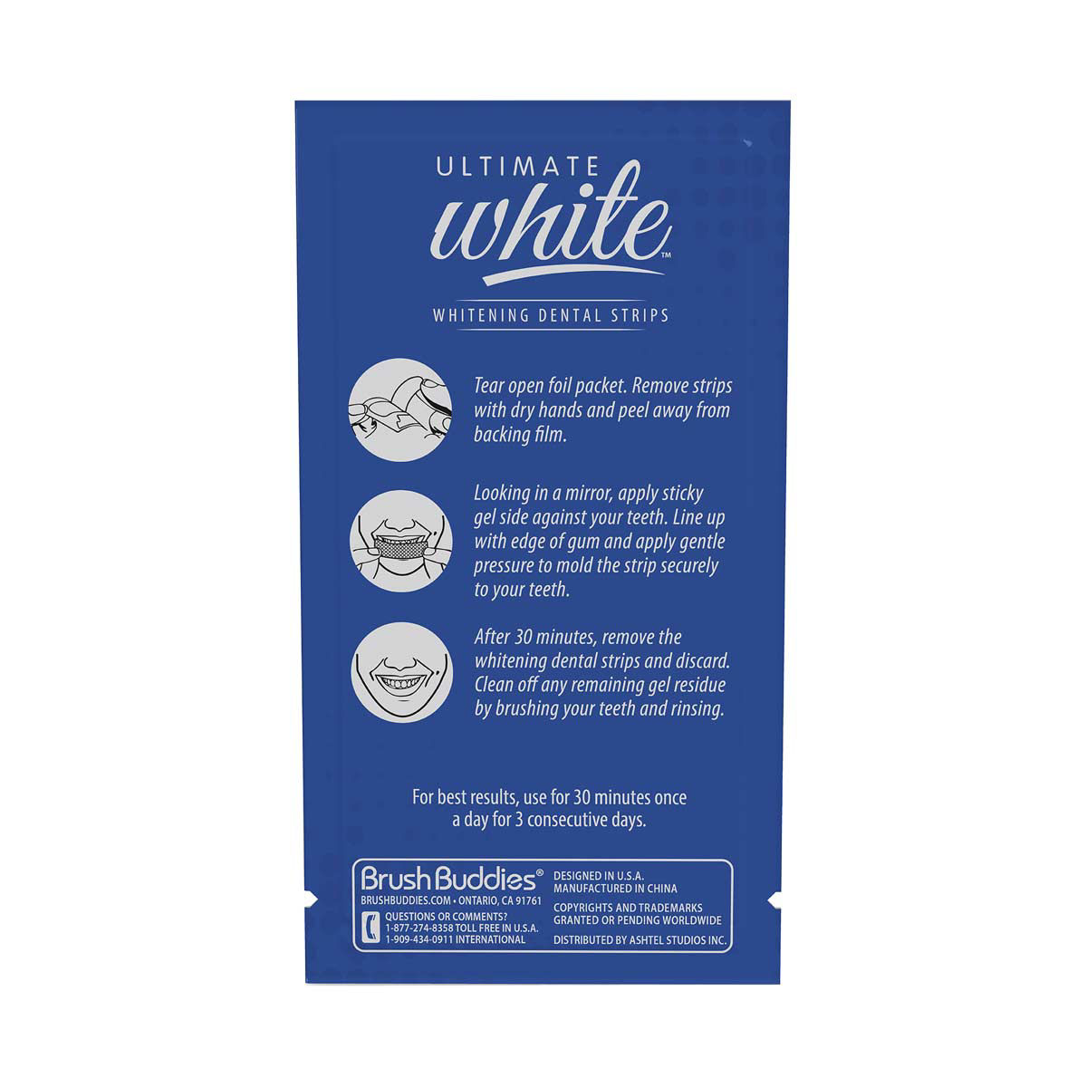 Ultimate White Whitening Dental Strips