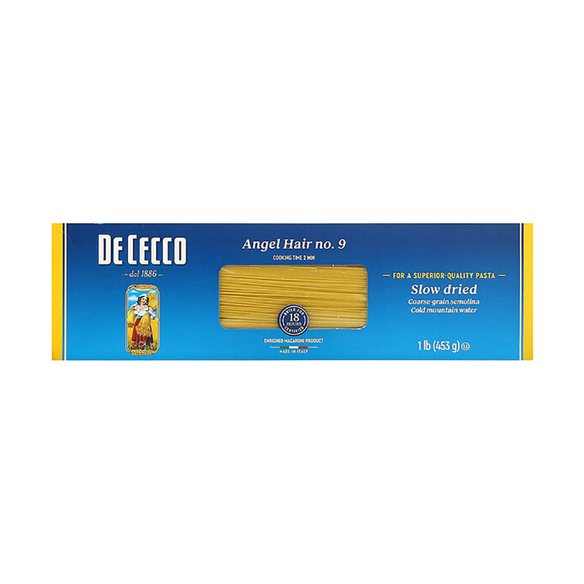 De Cecco Pasta Angel Hair No. 9, 16 oz.