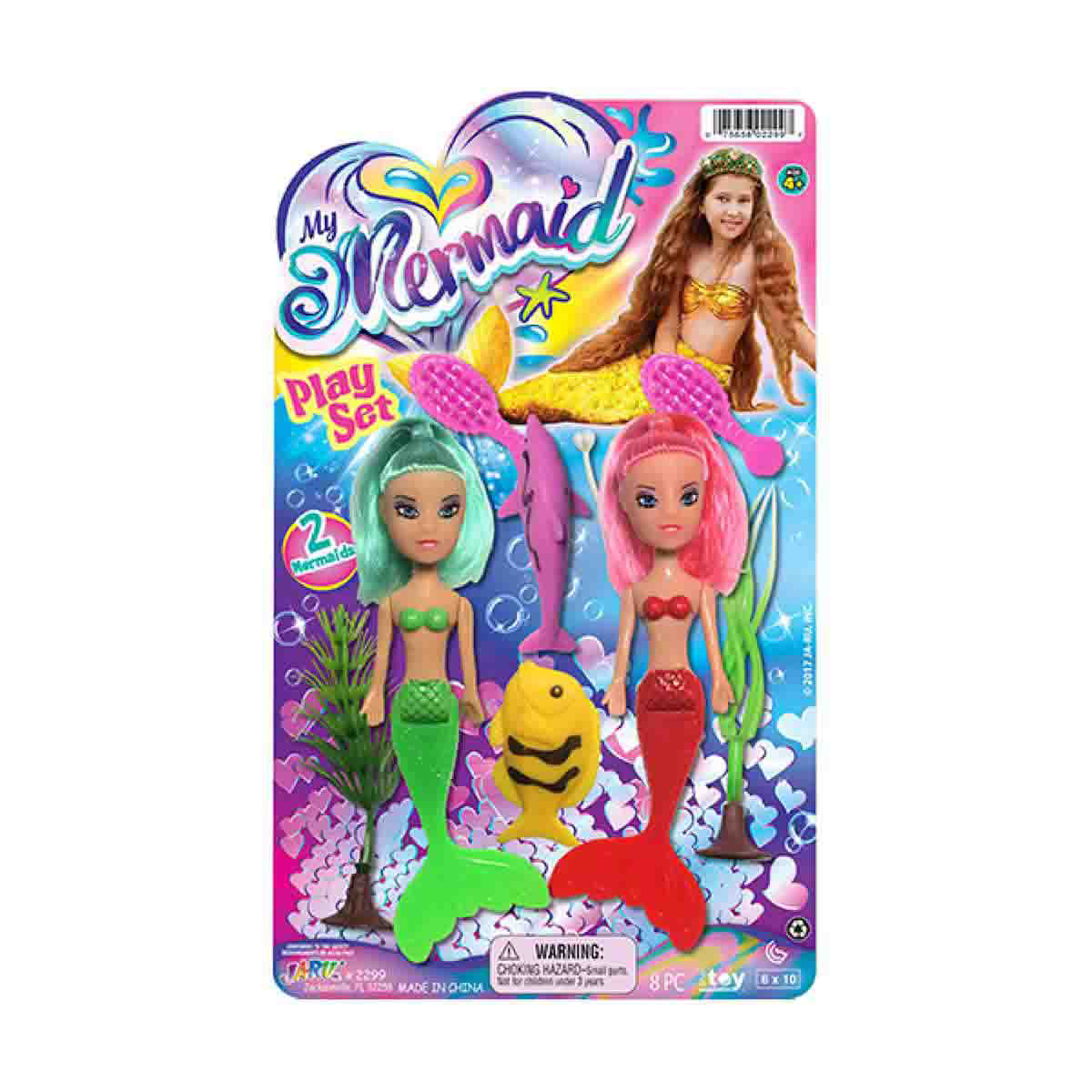 My Mermaid Playset, 2 Pack