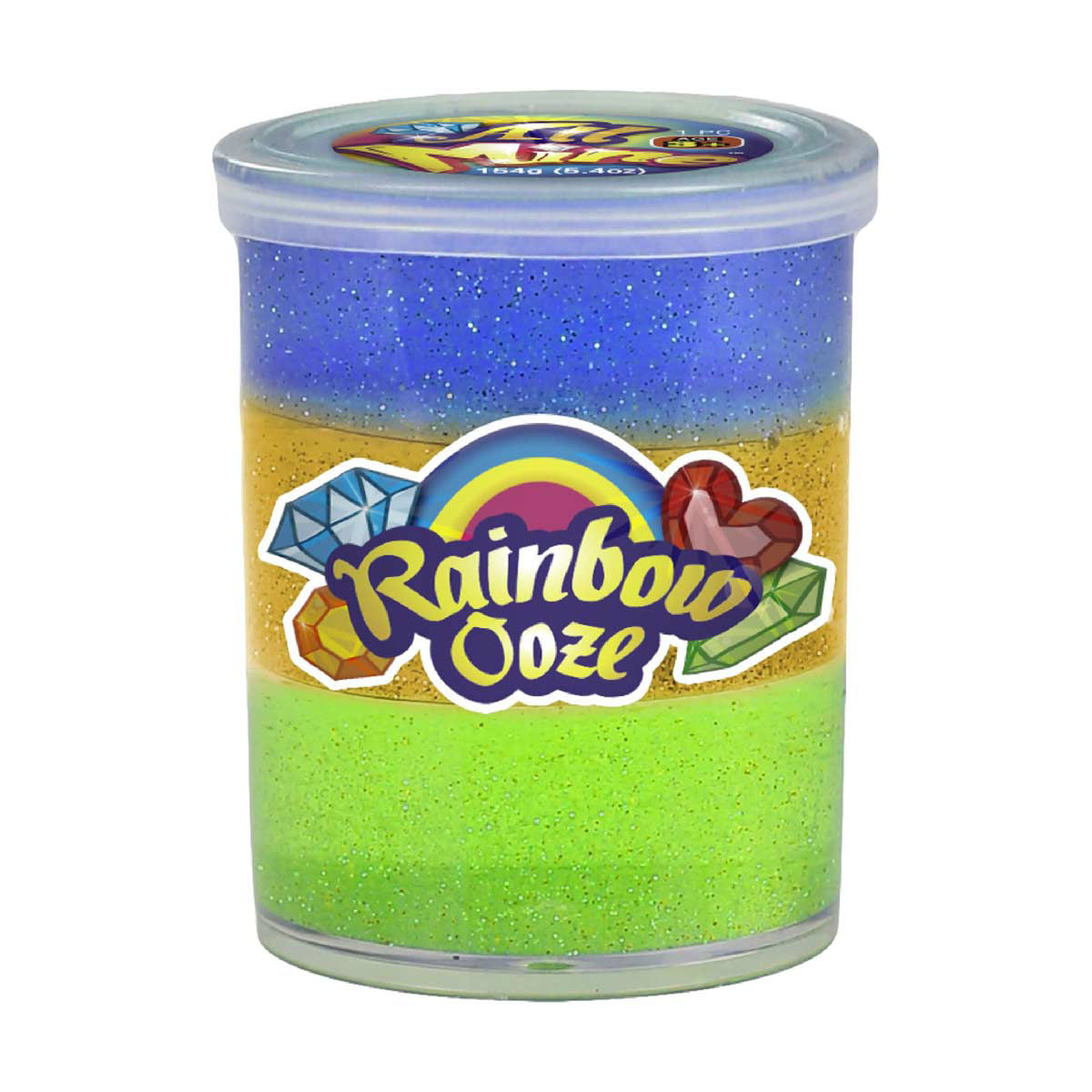 Rainbow Glitter Slime