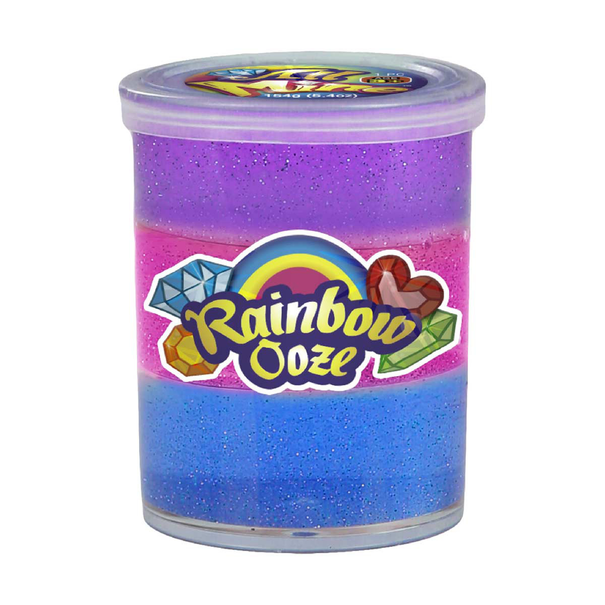 All Mine Rainbow Ooze Glitter Putty Toy