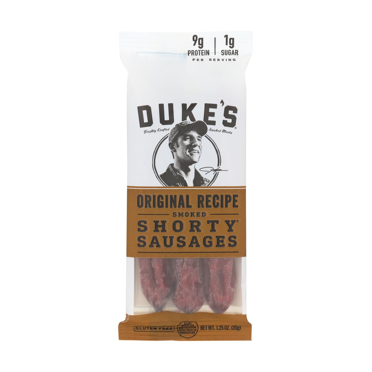 Duke's Original Smoked Shorty Sausages, 3 Pack