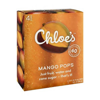 Chloe's Mango Fruit Pops, 4 Count