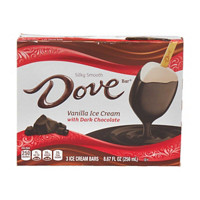 Dove Vanilla & Dark Chocolate Ice Cream Bar, 8.67 fl. oz.