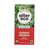 Alter Eco Quinoa Crunch Organic Dark Chocolate Bar