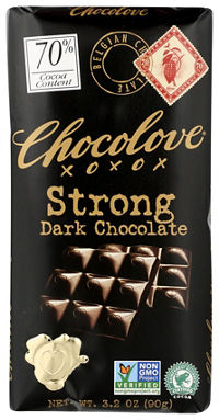 Chocolove Strong Dark Chocolate Bar