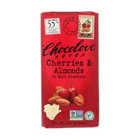 Chocolove Cherries & Almonds in Dark Chocolate Bar