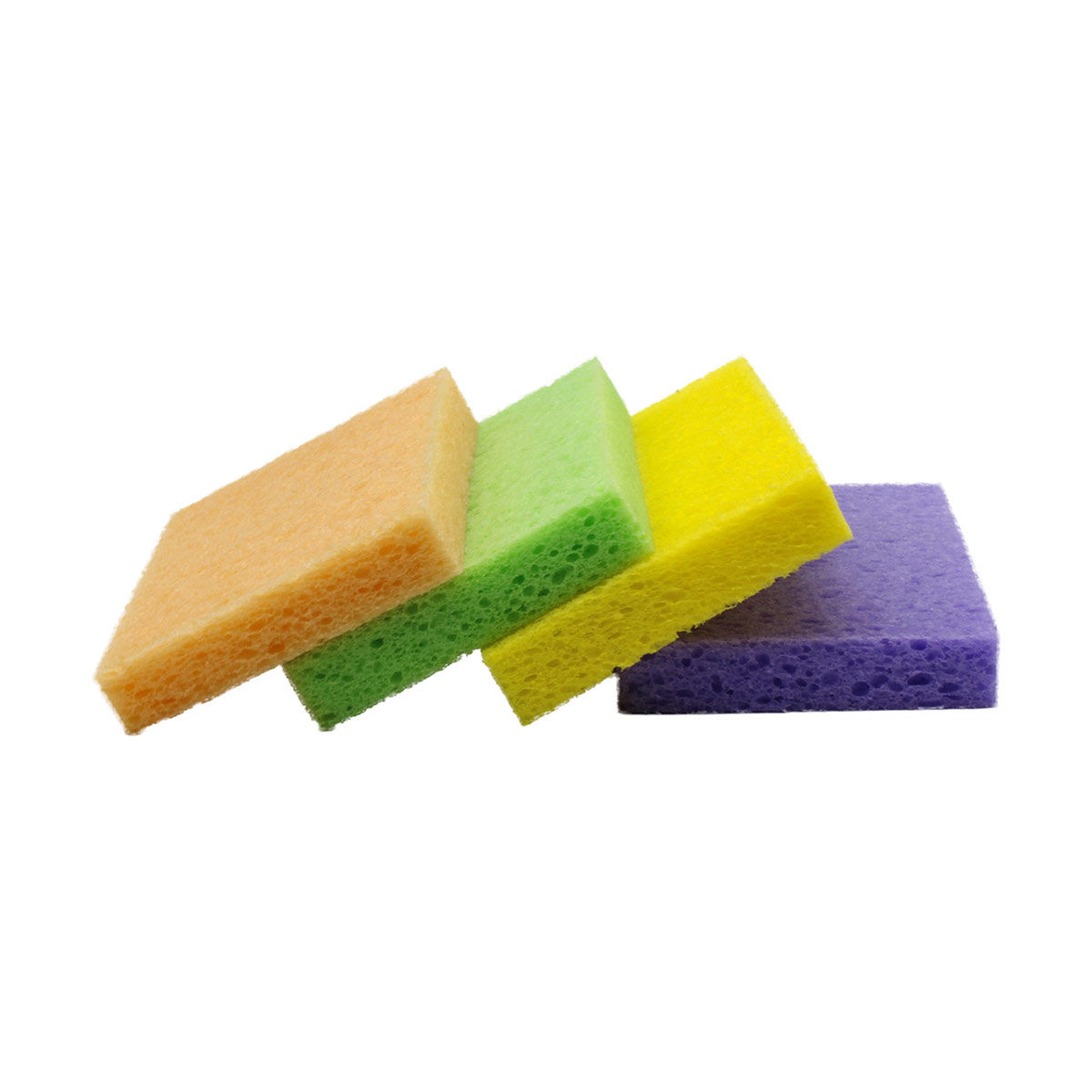 Cellulose Sponges, 4 Pack