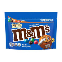 M&M's Pretzel Chocolate Candy - Sharing Size, 8