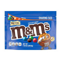 M&M's Pretzel Milk Chocolate Candy, 7.40 oz