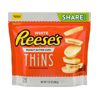 Reese's Thins White Cream & Peanut Butter Cups Candy, 7.37 oz.