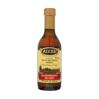 Alessi Premium White Balsamic Raspberry Blush Vinegar, 8.5