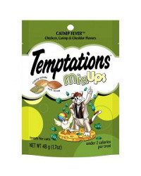 Temptations Mixups Soft and Savory Cat Treats - Catnip Fever Flavor, 1.7 oz