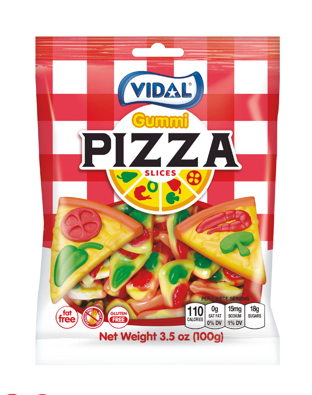 Vidal Pizza Gummies