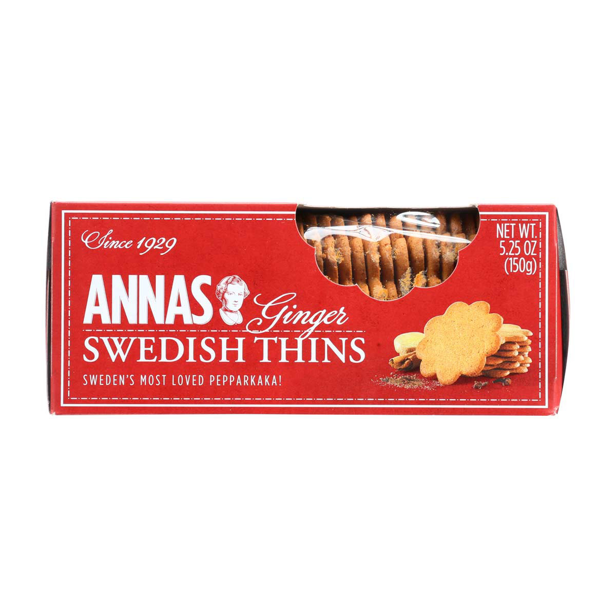 Anna's Ginger Swedish Thins Cookies, 5.25 oz.
