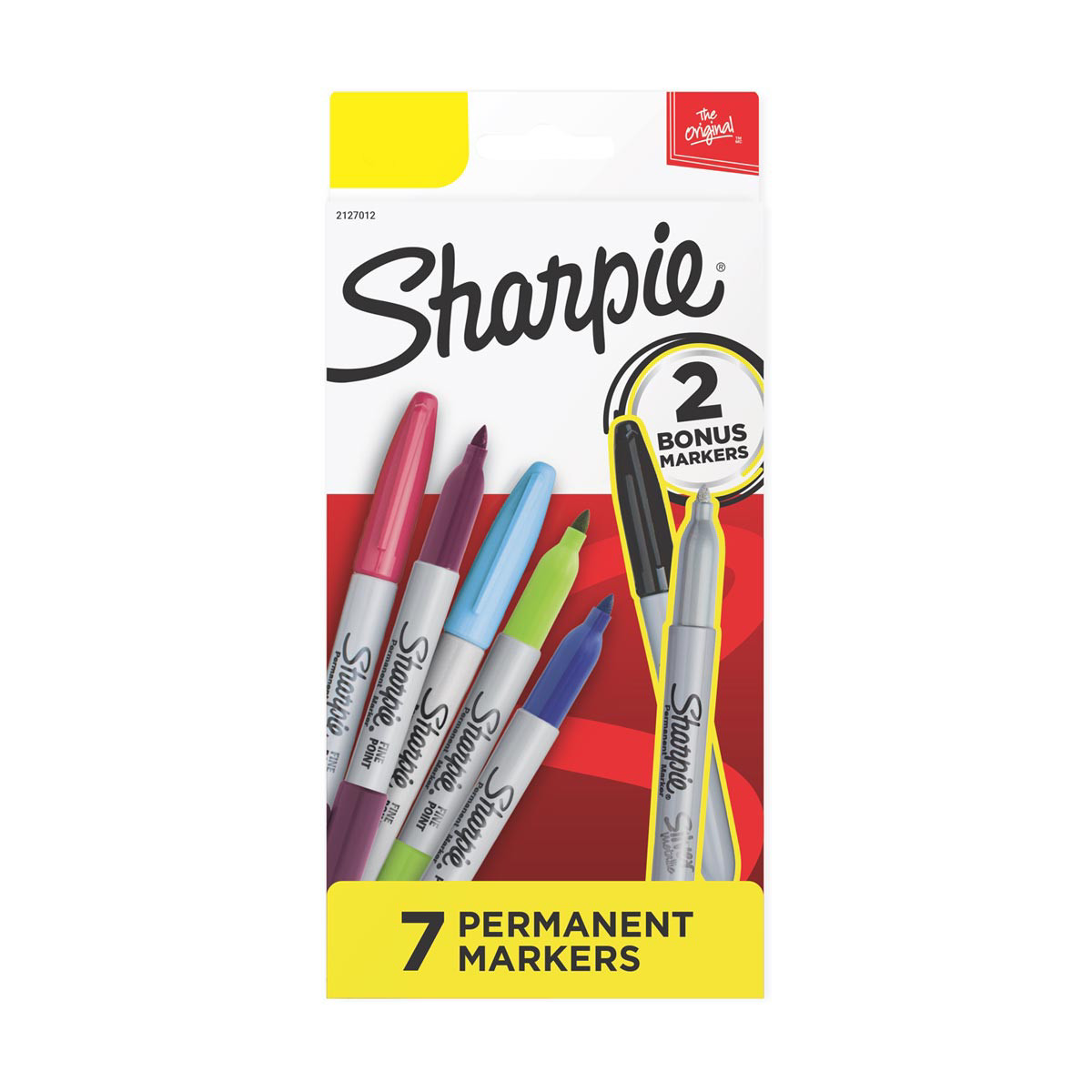 Sharpie FINE-TIP Marker Asst Color + Bonus Pen.