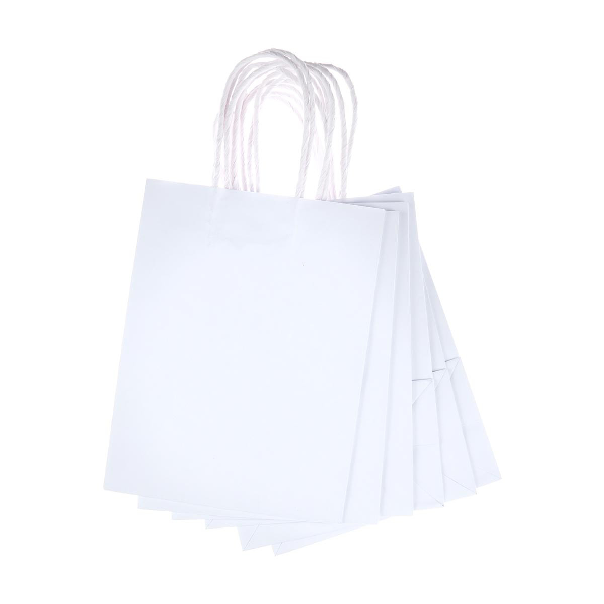 POP! White Paper Bags