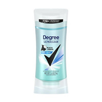 Degree UltraClear Black + White Pure Clean Antiperspirant Deodorant Stick, Twin Pack, 2.6 oz