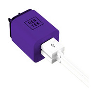 GENTEK Purple Dual-Port USB Wall Charger