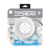 TekSquad Wireless Shower Speaker with Precision Engineered Sound